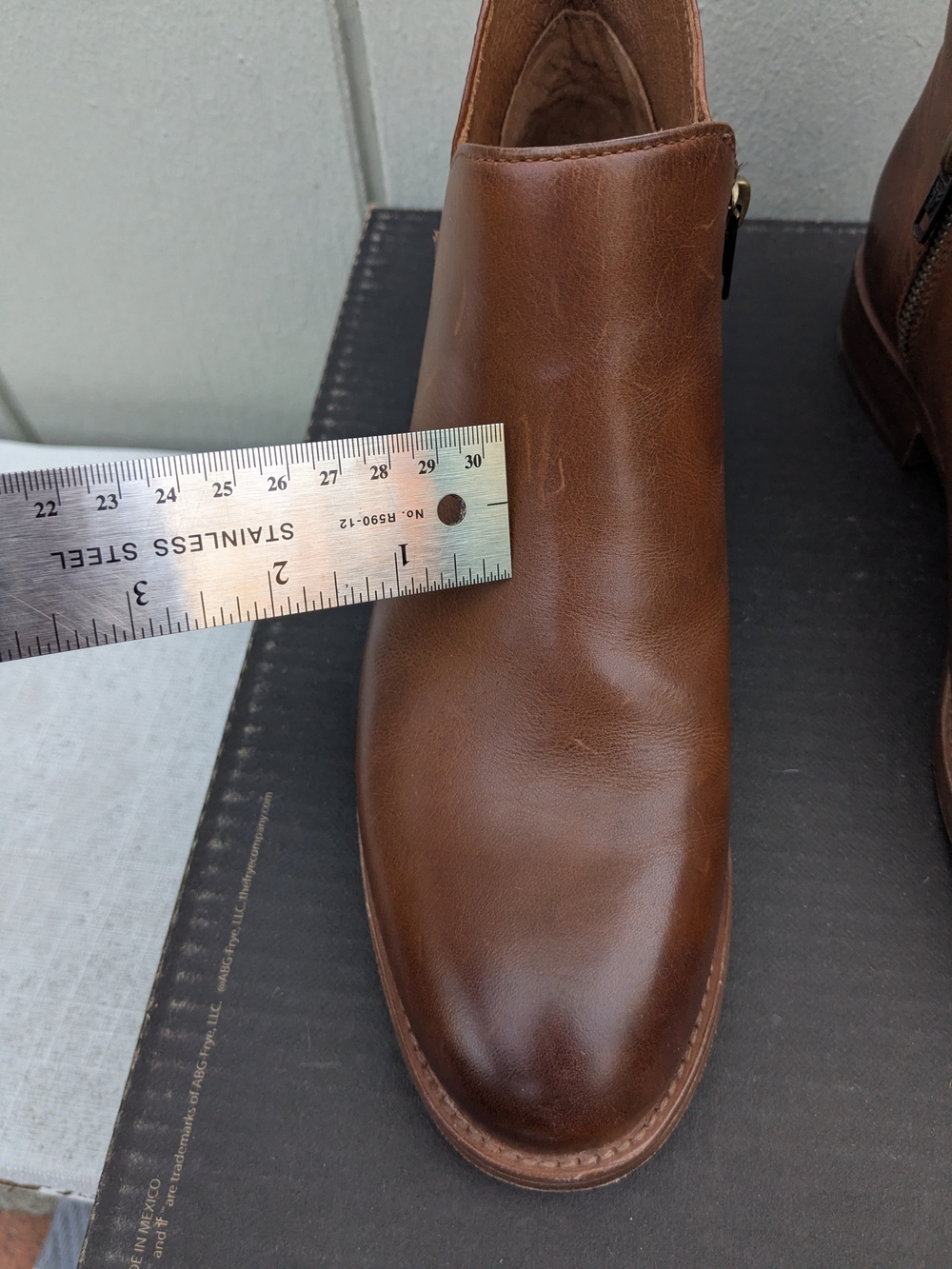 Women's 7.5M Frye Melissa Genuine Leather Ankle Boots NIB - Picture 13 of 13